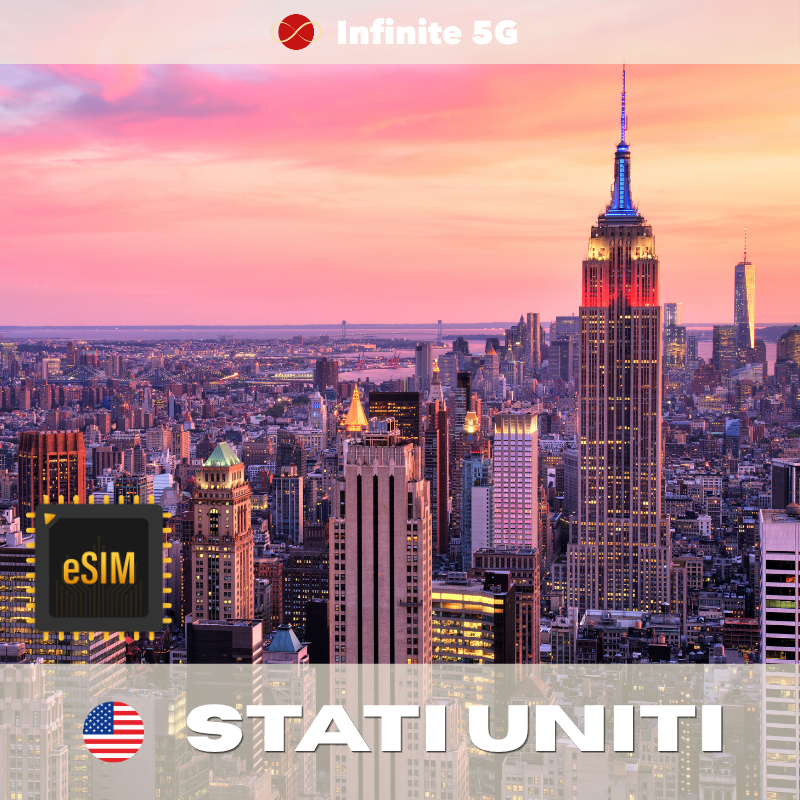 🇺🇸 eSIM - Stati Uniti d'America