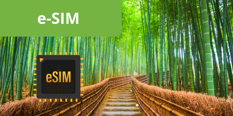 eSIM Giappone con dati illimitati