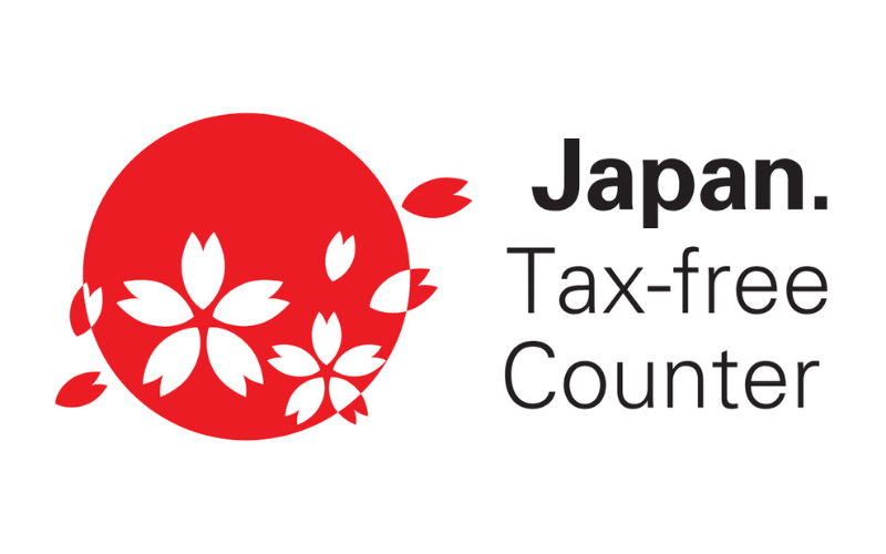 Logo Japan Tax-free Counter: acquisti senza tasse per turisti in Giappone