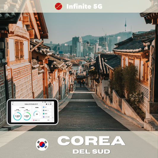🇰🇷 Pocket Wifi - Corea del Sud