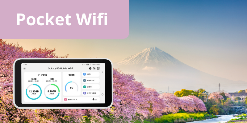 Pocket Wifi Giappone con dati illimitati