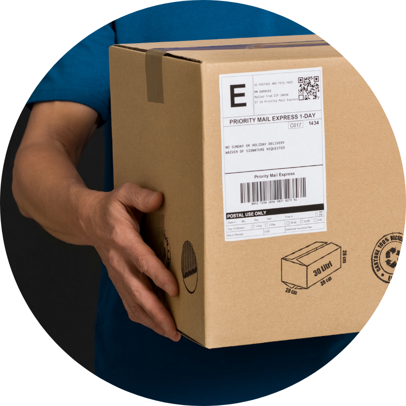 Spedizioni veloci con UPS o InPost